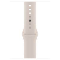 Apple Bracelet Sport Apple Watch Series 1 t/m 11 / SE / Ultra (44/45/46/49 mm) - Taille S/M - Starlight