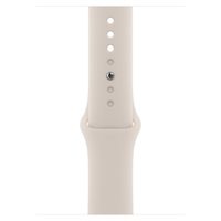 Apple Sport Band Apple Watch Series 1 á 10 / SE / Ultra (2) (44/45/46/49 mm) - Taille S/M - Starlight