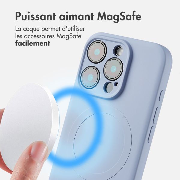 imoshion Coque Couleur avec MagSafe iPhone 16 Pro Max - Lilas