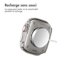 imoshion Coque rigide à couverture complète Apple Watch Ultra / Ultra 2 / Ultra 3 - 49 mm - Lumière stellaire