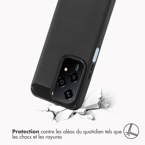 imoshion Coque Brushed Honor 200 Lite - Noir