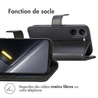 imoshion Étui de télephone portefeuille de luxe Xiaomi Poco X8 Pro - Noir