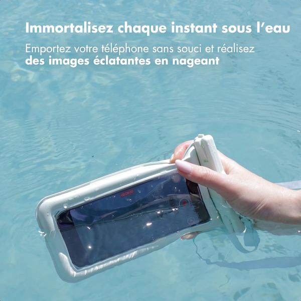 imoshion Floating Waterproof Pouch - Coque de téléphone universelle étanche - Vert menthe
