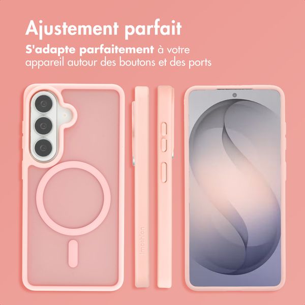 imoshion Coque Color Guard avec MagSafe Samsung Galaxy S26 - Rose clair