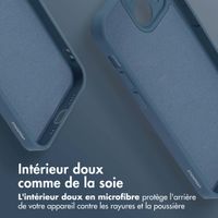 imoshion Coque Couleur avec MagSafe Apple iPhone 13 Mini - Bleu foncé