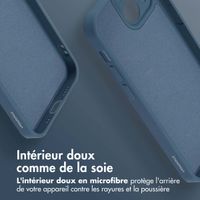 imoshion Coque Couleur avec MagSafe iPhone 13 Mini - Bleu foncé