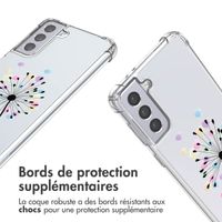 imoshion Coque Design avec cordon Samsung Galaxy S21 - Sandstone Dandelion