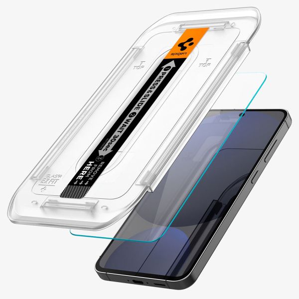 Spigen Protection d'écran en verre trempé GLAStR Fit + Applicator Samsung Galaxy A56 / S24 FE