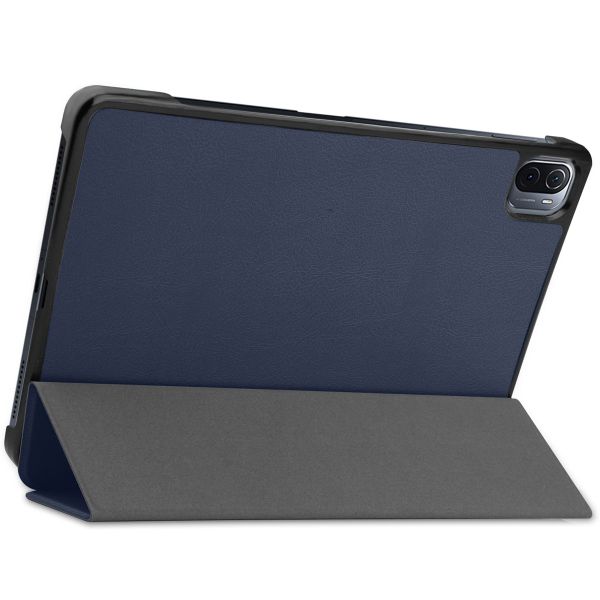 imoshion Coque tablette Trifold Xiaomi Pad 5 / 5 Pro - Bleu foncé