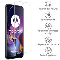 Accezz Protection d'écran en verre trempé Motorola Moto G54