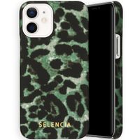 Selencia Coque Maya Fashion iPhone 12 Mini - Green Panther