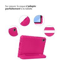 imoshion Coque kidsproof avec poignée Samsung Galaxy Tab A11 / A9 8.7 pouces - Rose