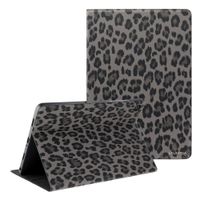 Selencia Coque tablette Sabi avec imprimé léopard Samsung Galaxy Tab A11 Plus - Midnight Black