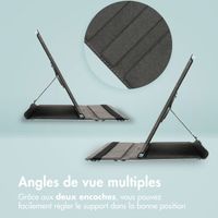 imoshion Coque tablette Design rotatif à 360° Lenovo Tab M10 5G - Flowers