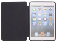 Coque tablette de luxe Apple iPad Mini 3 (2014) / Mini 2 (2013) / Mini 1 (2012) - Noir