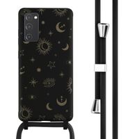 imoshion Coque design en silicone avec cordon Samsung Galaxy S20 FE - Sky Black