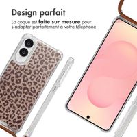 imoshion Coque Design avec cordon Samsung Galaxy S25 Edge - Leopard Mood