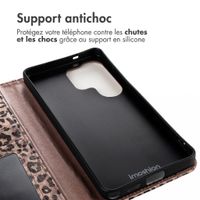 imoshion Étui de télephone portefeuille Design Samsung Galaxy S26 Ultra - Leopard Mood