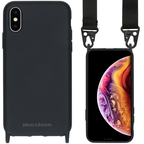 imoshion Coque couleur avec cordon - sangle en nylon iPhone Xs / X