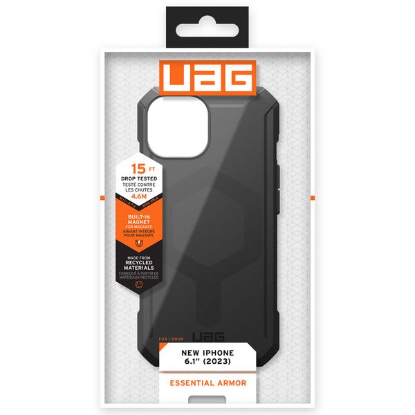 UAG Essential Armor MagSafe Apple iPhone 15 - Noir