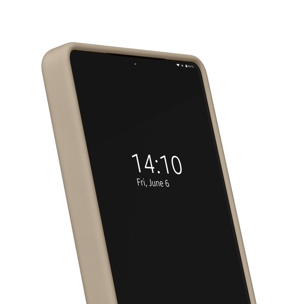 iDeal of Sweden Coque en silicone avec MagSafe Samsung Galaxy S26 Ultra - Beige