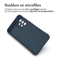 imoshion Coque arrière EasyGrip Samsung Galaxy A33 - Bleu foncé