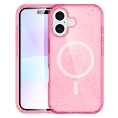 imoshion Coque Pailletée avec MagSafe Apple iPhone 17 - Rose