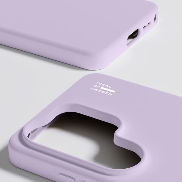 iDeal of Sweden Coque en silicone avec MagSafe Samsung Galaxy S26 Ultra - Lavender Milk