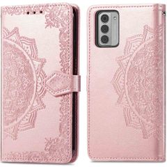 imoshion Etui de télephone Mandala Nokia G42 - Rose Doré