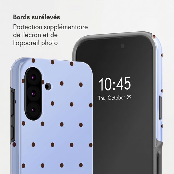 Selencia Coque arrière Vivid pour Samsung Galaxy A36 / A56 - Happy Dots ...