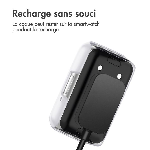 imoshion Coque rigide à couverture complète Samsung Galaxy Fit 3 - Argent