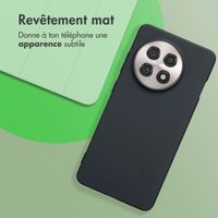 imoshion Coque Couleur OnePlus 13R - Noir