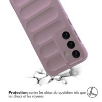 imoshion Coque arrière EasyGrip Samsung Galaxy S24 Plus - Violet