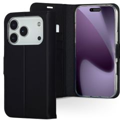 Accezz Étui de télephone Wallet Apple iPhone 17 Pro Max - Noir