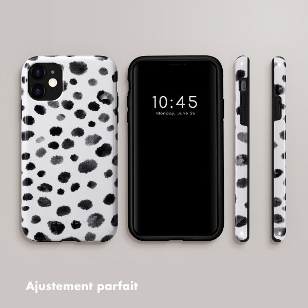 Selencia Coque arrière Vivid Apple iPhone 11 - Trendy Leopard