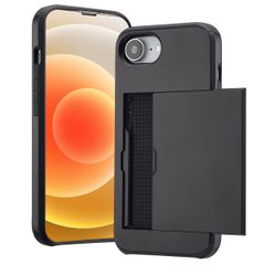 imoshion Coque arrière avec porte-cartes iPhone 16e - Noir