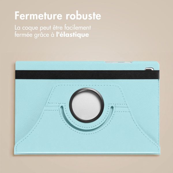 imoshion Coque tablette rotatif à 360° Samsung Galaxy Tab S6 Lite (2020/2022/2024)  - Bleu clair