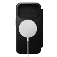 Nomad Étui de télephone portefeuille Modern Leather Folio Apple iPhone 17 Pro - Noir