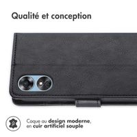 imoshion Étui de télephone portefeuille Oppo A17 - Noir