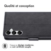 imoshion Étui de téléphone portefeuille Luxe Samsung Galaxy A16 5G - Noir