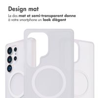 imoshion Coque Color Guard avec MagSafe Samsung Galaxy S25 Ultra - Blanc