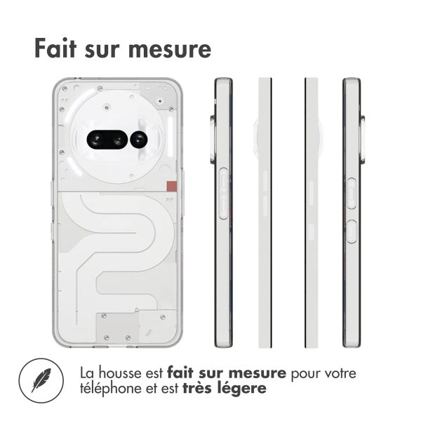 Accezz Coque Clear Nothing Phone (3a) - Transparent