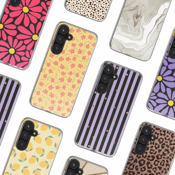 imoshion Coque Design Samsung Galaxy S24 FE - Sunny Yellow Petite Flowers