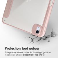 imoshion Coque tablette Origami iPad Air 13 pouces (2025) M3 / (2024) M2 - Rose