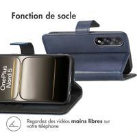 imoshion Étui de télephone portefeuille OnePlus Nord 5 - Bleu foncé