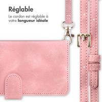 imoshion Etui de télephone portefeuille avec cordon Samsung Galaxy A27 (5G) - Rose