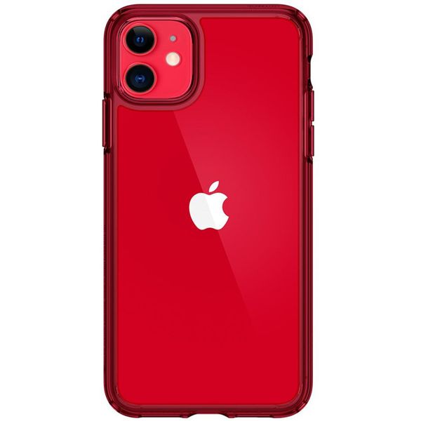 Spigen Coque Ultra Hybrid iPhone 11 - Rouge