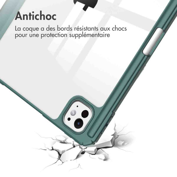 imoshion Coque tablette rigide Trifold Apple iPad Pro 11 (2024) M4 - Vert