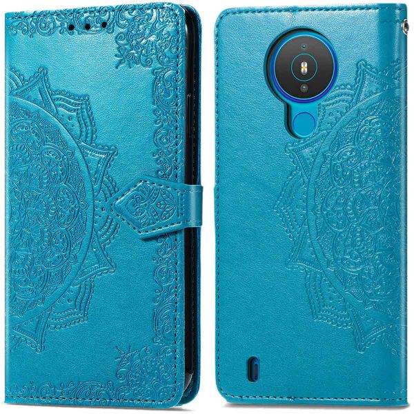 imoshion Etui de téléphone Mandala Nokia 1.4 - Turquoise