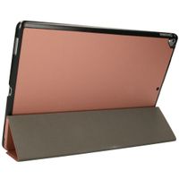 imoshion Coque tablette Trifold Apple iPad Pro 12.9 (2017) / Pro 12.9 (2015) - Rose Doré